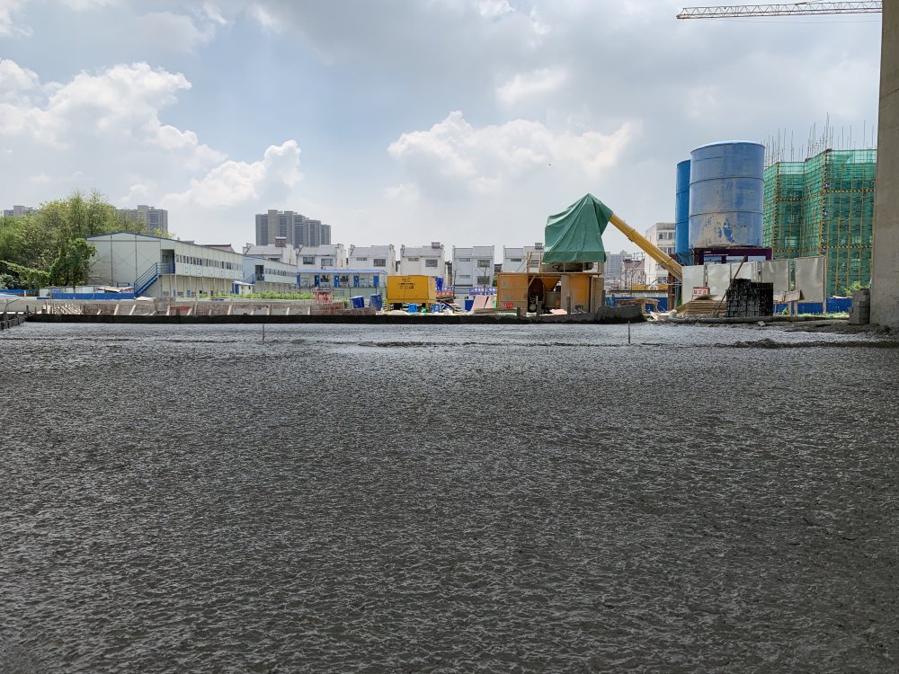 苏州吴中区南湖路地铁上盖换填